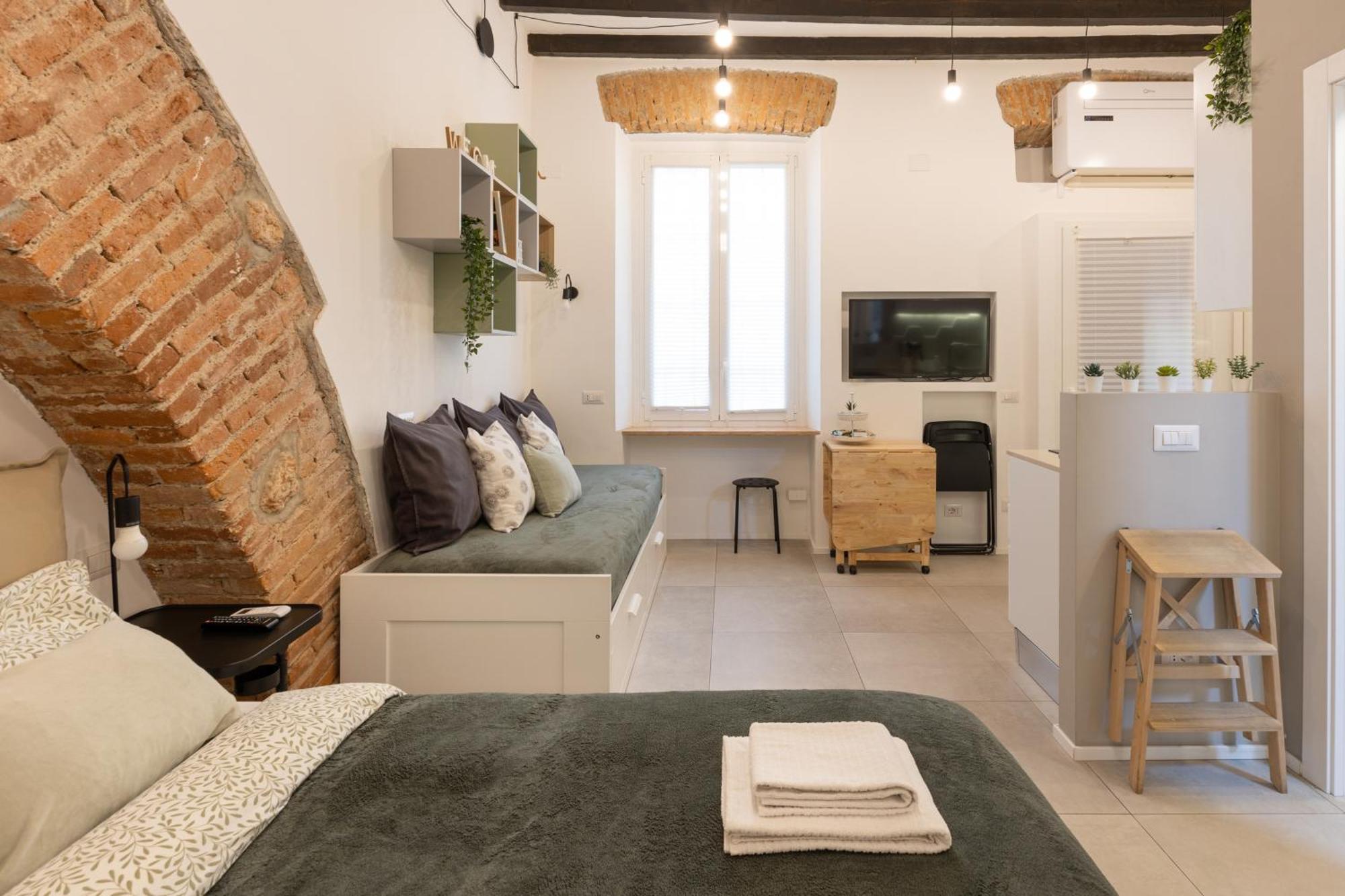 Bricks & Beams Studio In The Key Area Of Milan Extérieur photo
